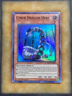 Yugioh Cyber Dragon Herz MP19-EN086 Super Rare 1st Ed NM - Image 1