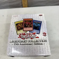 Konami Yu-Gi-Oh! TCG Legendary Collection 25th Anniversary Display Case - SEALED 83717861096 - Image 1