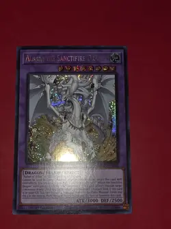Albion The Sanctifire Dragon MP24-EN082 Prismatic Secret Rare NM 1st Ed YuGiOh! - Image 1