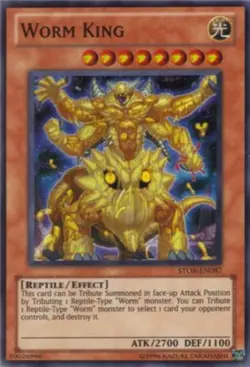 Worm King - STOR-EN097 - Super Rare Unl NM - Yugioh - Image 1