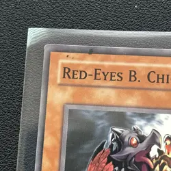 Red-Eyes B. Chick YuGiOh 1st Edition Trading Card SD1-EN007 - Image 3