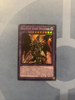 Yugioh Red-Eyes Dark Dragon Prismatic Collectors RA02-EN021 Near Mint - Image 1