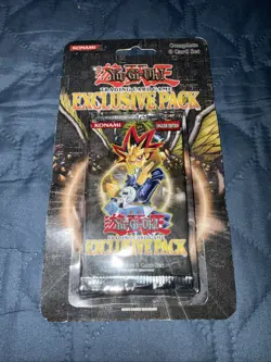 NEW 1996 Yugioh "Exclusive Pack" - Factory Sealed Blister Pack - Image 2
