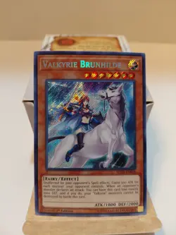 Valkyrie Brunhilde SHVA-EN004 1st Secret Rare NM Yugioh Card - Image 1
