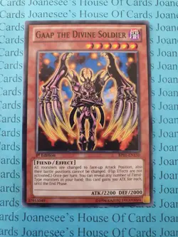 Gaap the Divine Soldier BP01-EN150 Common Yu-Gi-Oh Card 1st Edition New - Image 1