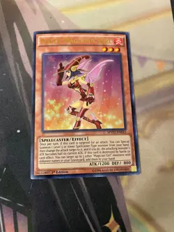 YUGIOH - APPLE MAGICIAN GIRL - ULTRA RARE - MVP1 - NM - 1ST ED - Image 1