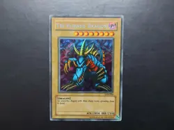 Yugioh - Tri-Horned Dragon LOB-000 Secret Rare Wavy Print - Image 1
