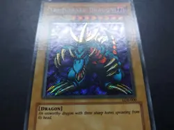 Yugioh - Tri-Horned Dragon LOB-000 Secret Rare Wavy Print - Image 5