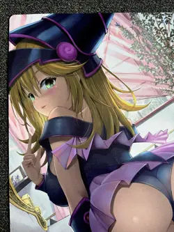 YuGiOh • Dark Magician Girl Sexy • Trading Card Game Playmat TCG • Board Game - Image 2
