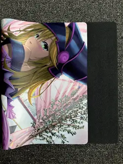 YuGiOh • Dark Magician Girl Sexy • Trading Card Game Playmat TCG • Board Game - Image 4