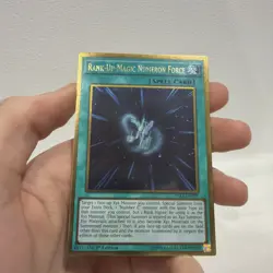 PGL2-EN059 Rank-Up-Magic Numeron Force Gold Rare 1st Edition Mint YuGiOh Card - Image 1