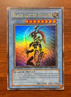 Black Luster Soldier | SYE-024 | 1st Edition | Ultra Rare | LP | YuGiOh - Image 1