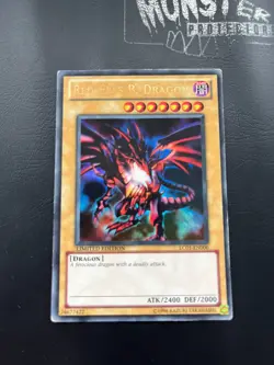 YUGIOH RED-EYES B. DRAGON ULTRA RARE LC01-EN006 LIMITED EDITION - Image 1