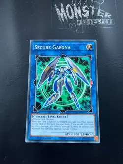 YUGIOH SECURE GARDNA COMMON EXFO-EN043 1ST EDITION - Image 1