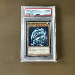 2024 YU-GI-OH! LEGEND DECKS II BLUE RIPPLE #ENK01 BLUE-EYES WHITE DRAGON PSA 10 - Image 1