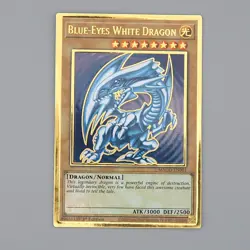 Yu-Gi-Oh Blue Eyes White Dragon MAGO-EN001 1st Edition Premium Gold English n294 - Image 1