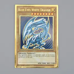 Yu-Gi-Oh Blue Eyes White Dragon MAGO-EN001 1st Edition Premium Gold English n293 - Image 1