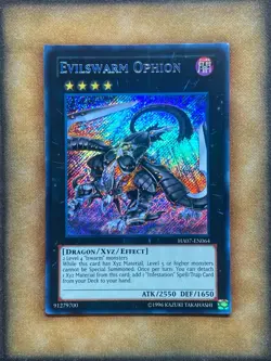 Yugioh Evilswarm Ophion HA07-EN064 Secret Rare NM - Image 1