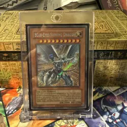 Blue eyes shining dragon RP02-EN096 Secret rare Yu Gi Oh Retro Pack 2 - Image 1