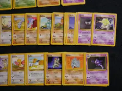 Vintage! Wotc! Pokemon Common & Uncommon Lot of 130 Cards! BS/J/F/R! NM-MP! - Image 5