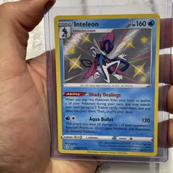 Inteleon SV027/SV122 Shining Fates: Shiny Vault Holo NM Near Mint Pokemon Card - Image 1