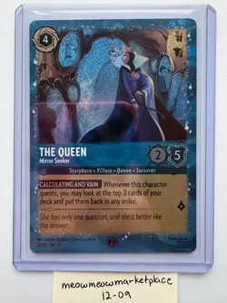 The Queen - Mirror Seeker 12 Disney Lorcana Promo Cards Holo - Image 1