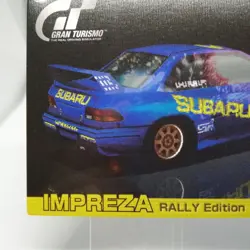 150 Impreza RALLY Edition SUBARU Gran Turismo Hint Card Collection RETRO GAME - Image 4