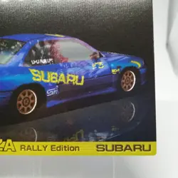 150 Impreza RALLY Edition SUBARU Gran Turismo Hint Card Collection RETRO GAME - Image 5