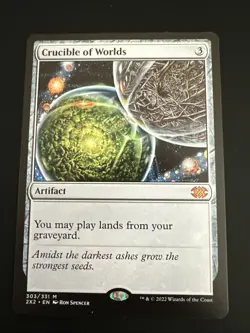 Crucible of Worlds Double Masters 2022 Magic: The Gathering Card - Image 1