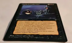 MTG 1x Legends black rare MP Italian FBB All Hallow's Eve - Reserved List - Image 3