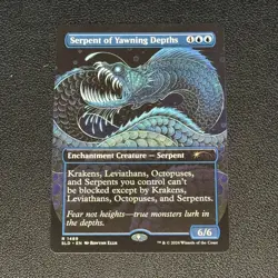 Serpent of Yawning Depths R Secret Lair Drop Series 1489 NM - Image 1