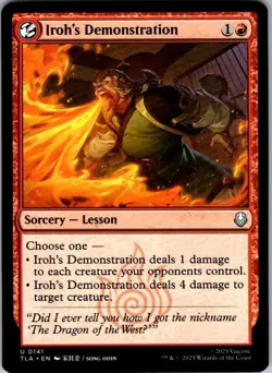 Magic | TLA | Iroh's Demonstration | 141 | Normal | NM - Image 1