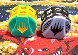 Final Fantasy Chocobo & Avatar Bundle Special Click Wheel Life Counter MTG - Image 2