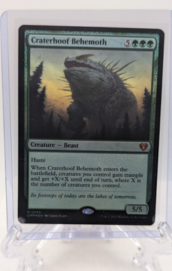 MtG - Craterhoof Behemoth - Commander Masters (Foil 280) - Image 1