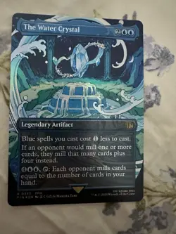 The Water Crystal (Borderless) Final Fantasy Foil - Image 1