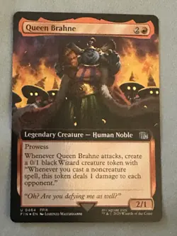 Queen Brahne (Extended Art) Final Fantasy Foil - Image 1