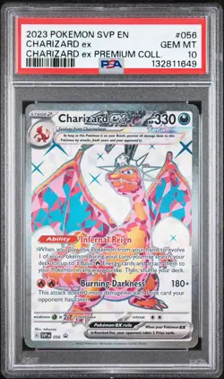 2023 Pokemon SVP Charizard EX Premium Collection PSA 10 - Image 1