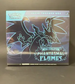 [ SEALED ] Pokemon TCG Phantasmal Flames ETB Elite Trainer Box [ FACTORY NEW ] - Image 1