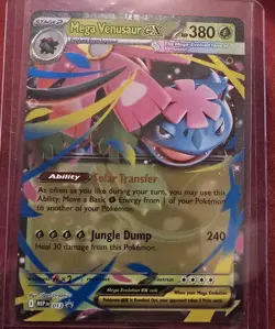 Mega Venusaur ex MEP 013 - Black Star Promo (Mega Evolution) Pokemon - Image 1