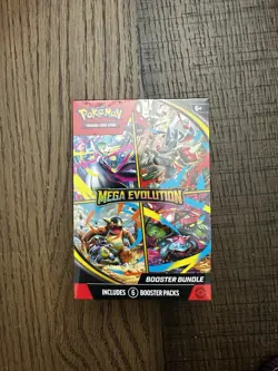 Pokemon TCG Mega Evolution Booster Bundle Brand New Factory Sealed - Image 1