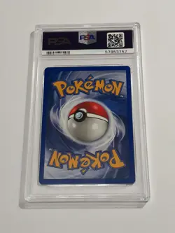 Pokemon Alakazam 1/102 PSA 8 NM - MT Base Set Unlimited Holo Rare - Image 2