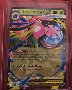 Mega Venusaur ex MEP 013 - Black Star Promo (Mega Evolution) Pokemon - Image 1