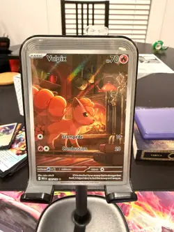 Pokemon TCG Vulpix 138/132 Mega Evolution Full Art Secret Rare - Image 1