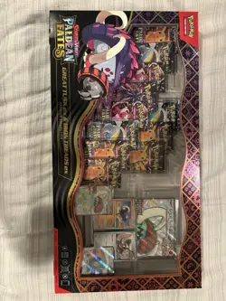 Pokemon TCG PALDEAN FATES Great Tusk Iron Treads Ex Premium Collection ✅ NEW - Image 1