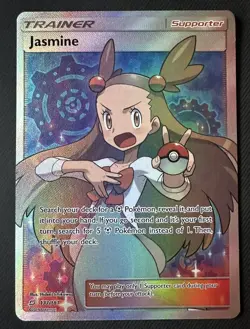 Pokemon Jasmine Team Up 177/181 Full Art Trainer Ultra Rare Holo - Image 1