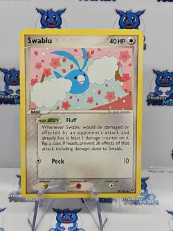 Pokemon Swablu EX Deoxys 79/107 MP - Image 1
