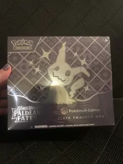 Pokemon Paldean Fates Elite Trainer Box Pokemon Center Exclusive - Image 1