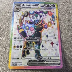 Pokemon Umbreon ex SVP176 Scarlet & Violet Black Star Promo 2025 - Image 1