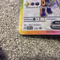 Pokemon Umbreon ex SVP176 Scarlet & Violet Black Star Promo 2025 - Image 2