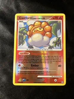 Castform Sunny Form - 51/146 - Pokemon Legends Awakened Holo Rare LP - Image 1